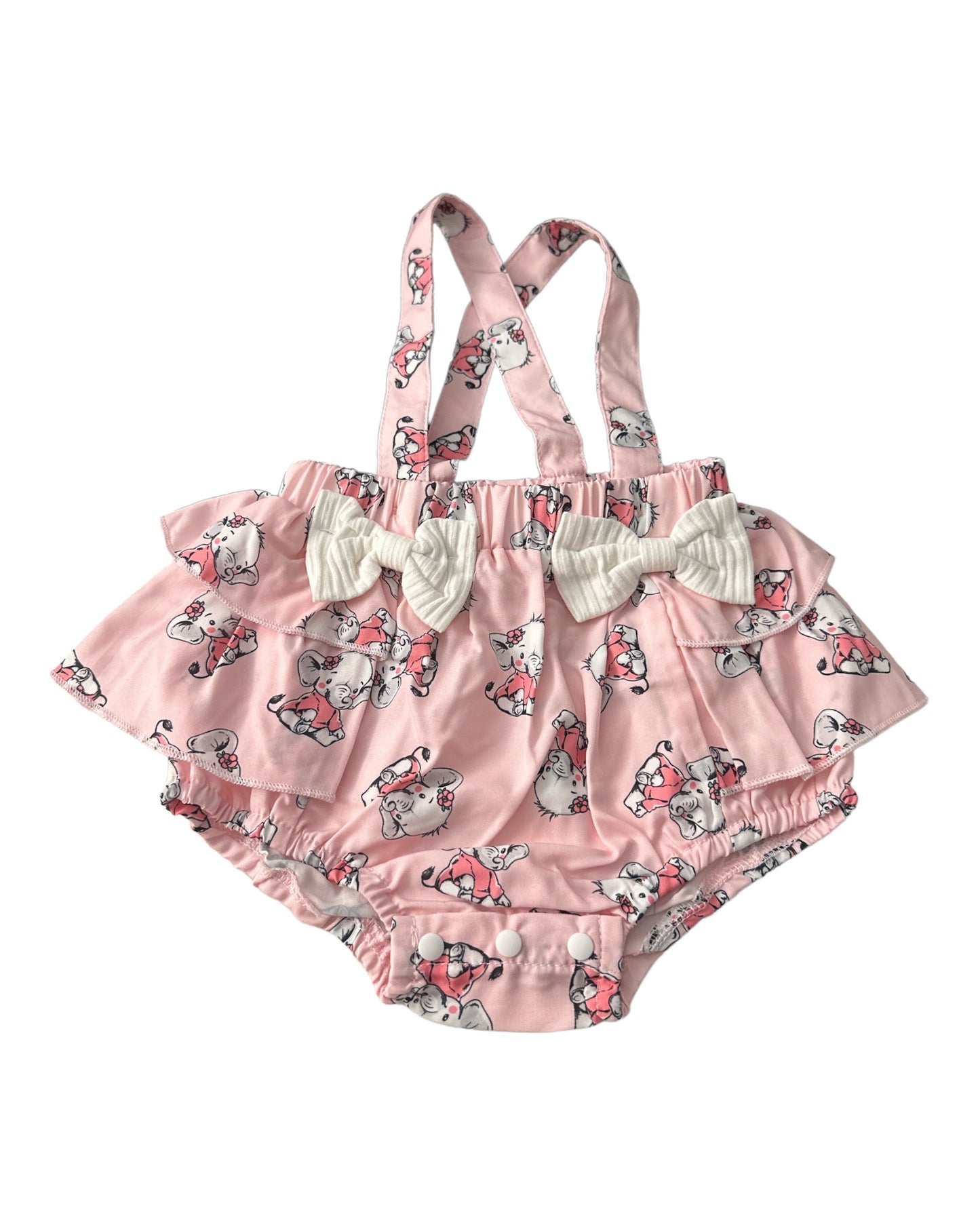 Ruffled Overalls