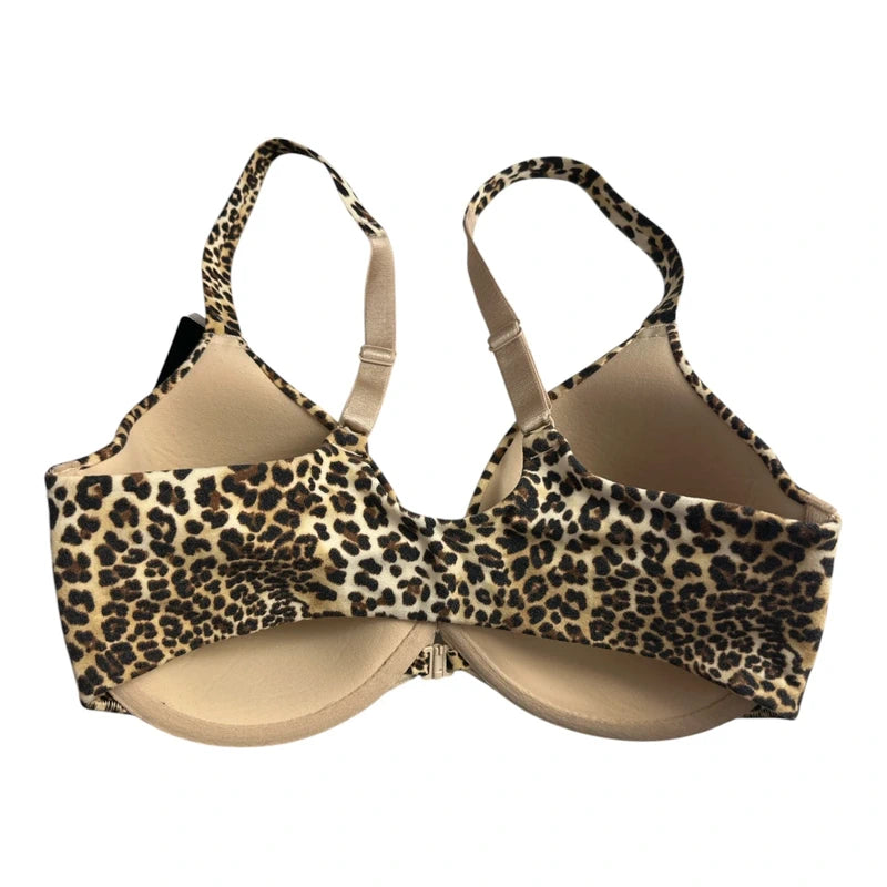 Wacoal NWT Front-Close Full Coverage Underwire Bra – Leopard Print (34DD)